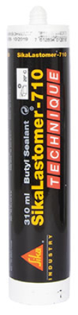 BUTYYLIMASSA SIKA LASTOMER-710, MUSTA 103-7100