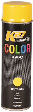 SPRAYMAALI KELTAINEN (RAL 1021) 118-708-500