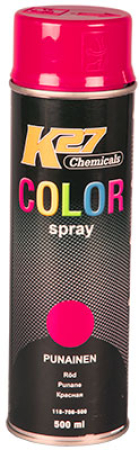SPRAYMAALI PUNAINEN (RAL 3000) 118-706-500