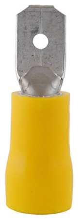 LAATTAPISTOKE, UROS 6,3 MM KELT,100/PAK 338-935N