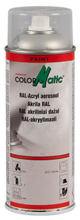 AKRYYLIMAALI RAL9006 HOPEA SATIINIKIILT. 104-856662