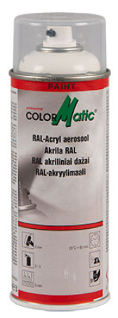 AKRYYLIMAALI RAL9010 VALKOINEN KIILTÄVÄ 104-856679