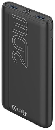 KANNETTAVA USB-VARA-AKKU 10000 MAH CELLY 880-PB10000