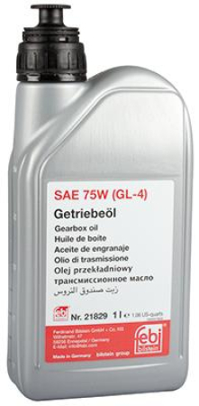 VAIHTEISTOÖLJY GL4 SAE 75W MB235.10 1L 109-21829
