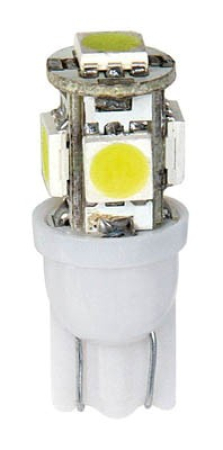 LED-POLTTIMOPR T10 12V 5SMD EI TIELIIKENNEKÄYTTÖÖN 925-58454