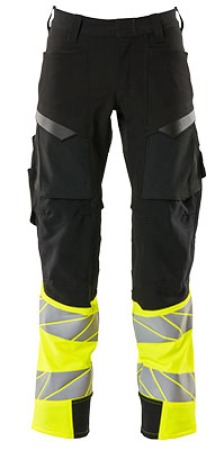 TYÖHOUSUT HI-VIS KELT/MUSTA 82C62 19179-511-091782C62