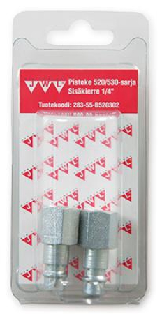 PISTOKE 520/530 SISÄKIERRE 1/4&quot; 283-55-B520302