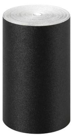 SUOJAKALVO MUSTA 5M X 80MM 921-02028