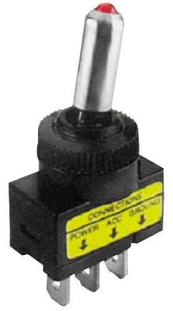 VIPUKATKAISIN LED-MERKKIVALOLLA SIN 929-45561
