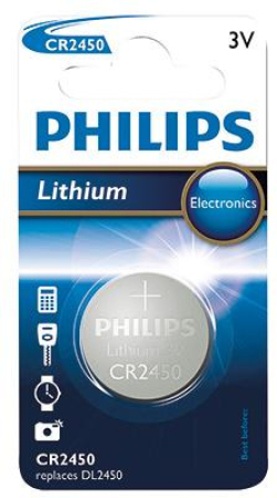 PARISTO 1KPL CR2450 PHILIPS 966-CR2450