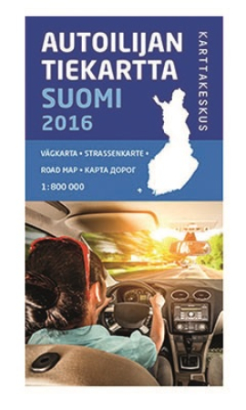 AUTOILIJAN TIEKARTTA SUOMI 2016 967-AT-S