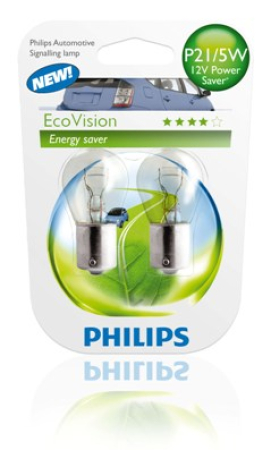 P21/5W EcoVision, 2 kpl blisterpakkaus 100-12499ECOB2