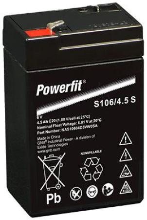 AKKU EXIDE POWERFIT S106/4,5 26106004