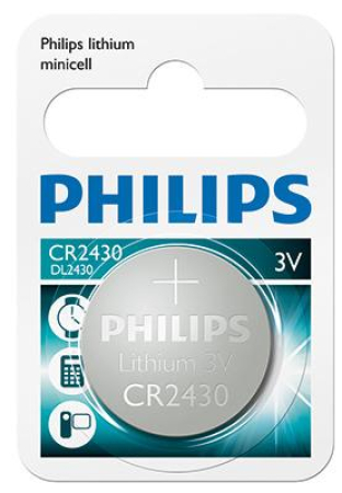 PARISTO 1KPL CR2430 PHILIPS 966-CR2430