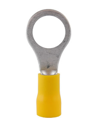 RENGASLIITIN 12MM,KELT.100KPL 338-128N