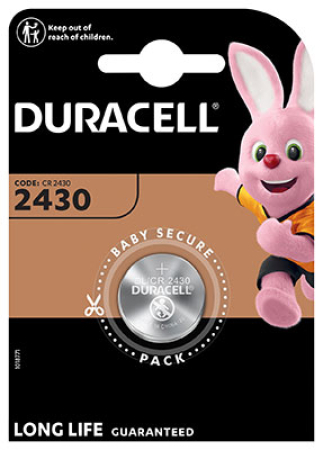 PARISTO 1KPL CR2430 DURACELL 966-2430