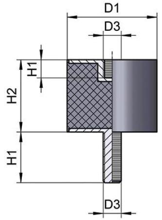 LIERIÖERISTIN 25X15XM6 807-1021594