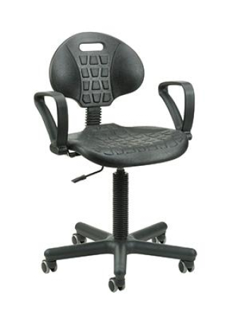 TYÖTUOLI MATALA MUSTA 699-142005