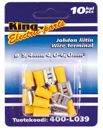 LAATTAPISTOKE KELT 9,4 10 KPL KING-BLIST. 400-L039