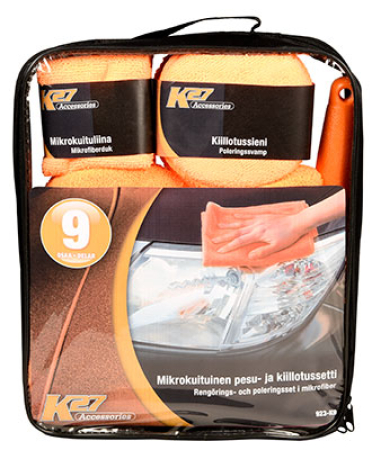 KIILLOTUSSETTI 9-OSAINEN 923-K9