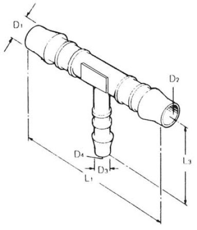 LIITOSKAPPALE, LETKUNLIITIN, T-MALLI, POM 066-TRS12-10-12