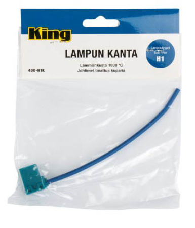 LAMPUNKANTA H1 KULMA KING-BLISTER 400-H1K