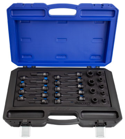 KONEHYLSYSARJA 1/2&quot; KUUSIO/TORX/E-TORX 284-B33-K1928