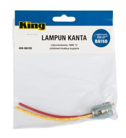 LAMPUNKANTA BA15D KING-BLISTER 400-BA15D