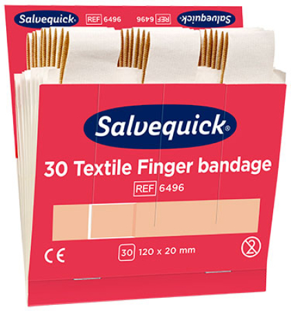 KANGASLAASTARI 6X30KPL SALVEQUICK 859-6496