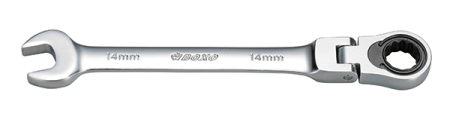 RÄIKKÄLENKKIAVAIN NIVELELLÄ 14MM 284-B42-14