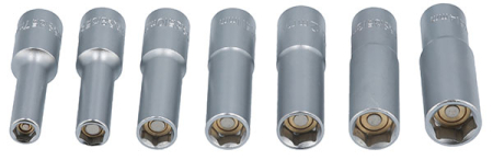 HYLSYSARJA PITKÄT MAGN. 3/8&quot; 7 OS. 258-7783