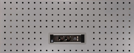 REIKÄLEVY PISTORASIALLA 2X230V + 2XUSB A 285-002P-2