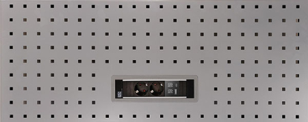 REIKÄLEVY PISTORASIALLA 2X230V + USB A&C 285-002P-3