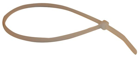 JOHDINSIDE  285 x 4,7 mm, luonnonvärinen, muovinen lukituskieli 338-28547L