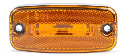 LED-sivuäärivalo 12V, 500 mm kaapelilla 374-345600-577