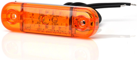 ÄÄRIVALO SLIM LED KELTAINEN 12/24V 375-800343