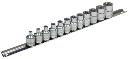 HYLSYSARJA 3/8&quot; KISKOSSA E4-E20 E-TORX 284-B33-TX3012R