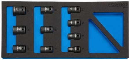 KONEHYLSYSARJA 1/2&quot; 10-OS. 10-22MM 284-BX174