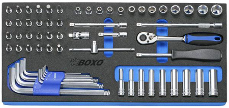 HYLSYSARJA 1/4&quot; TUUMAMITAT BOXO 284-BX001S
