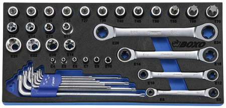 TORX-SARJA 1/4&quot; & 1/2&quot; 39 OSAA 284-BX033