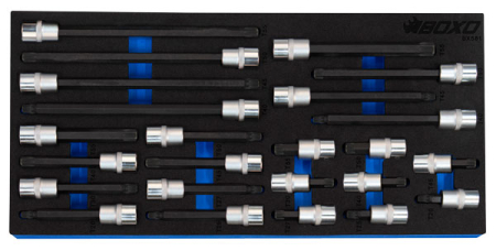 TORX-HYLSYSARJA 3/8&quot; 24-OS. T20-T55 284-BX581