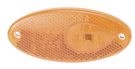 LED-sivuäärivalo 12V, ruuvikiinnitys, 500 mm kaapeli 374-964295-141