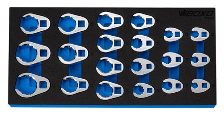 KUKONJALKA-AVAINSARJA 3/8&quot; & 1/2&quot; 10-32MM, 20 OSAA 284-BX654