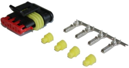 LIITINSARJA PROPLAST4-PIN,NAARAS,AMP 375-50079600