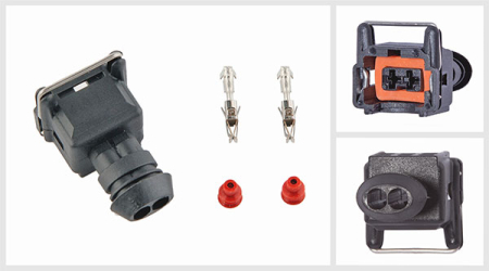 LIITINSARJA FIAT/MB/KIA/BMW/VAG, 2-PIN, 1 KPL 338-7810006