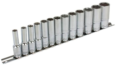 3/8&quot; PITKÄT HYLSYT KISKOSSA 13-OS.7-21MM 284-B33-3013RL