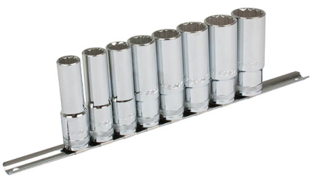 HYLSYT PITKÄT 1/2&quot; KISKOSSA 13-24MM 12K 284-B33-D1908RL