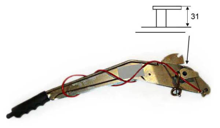 KÄSIJARRUVIPU PEITZ PAV/SR 31MM 125-2247003