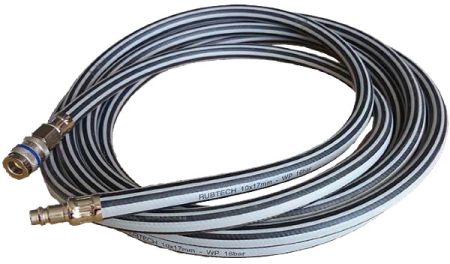 PAINEILMALET.KUMI 10MM.LIITTIMILLÄ 15M 283-O2-1725225