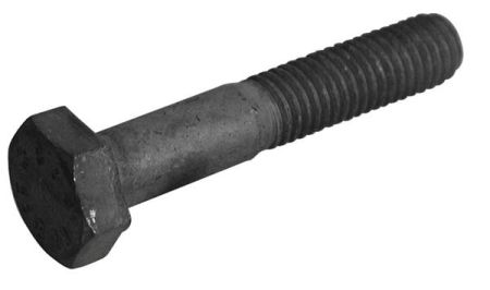 KUUSIORUUVI OSAKIERRE, KUUMASINKITTY, DIN931 610-12X45